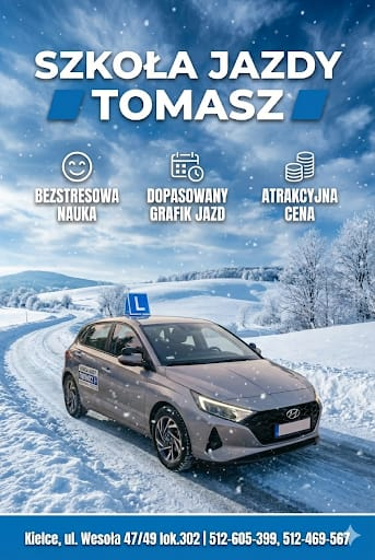 Zdjęcie na okładce dla Szkoła Jazdy TOMASZ